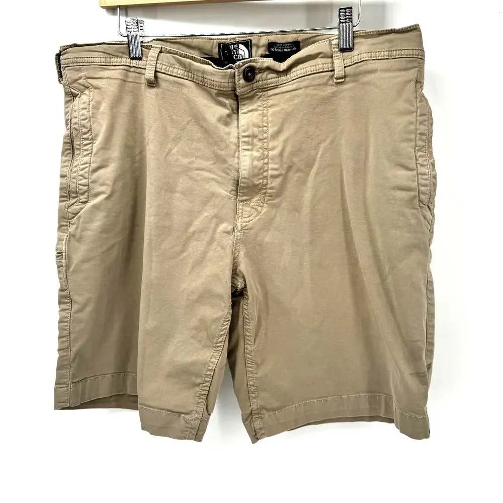 The North Face Shorts Mens 40‎ (38x9 ACTUAL) Khaki Tan Chino Outdoor